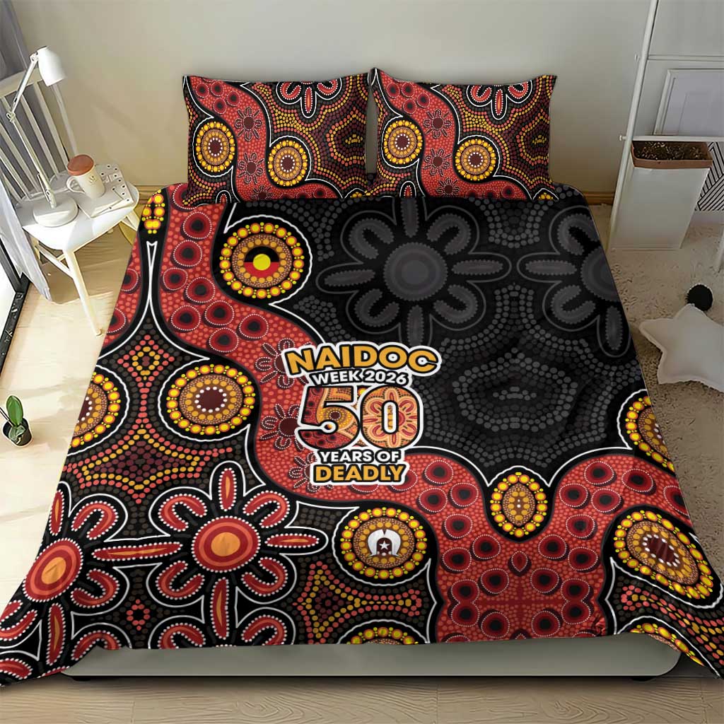 NAIDOC Week 2026 Bedding Set 50 Years of Deadly Indigenous Pride