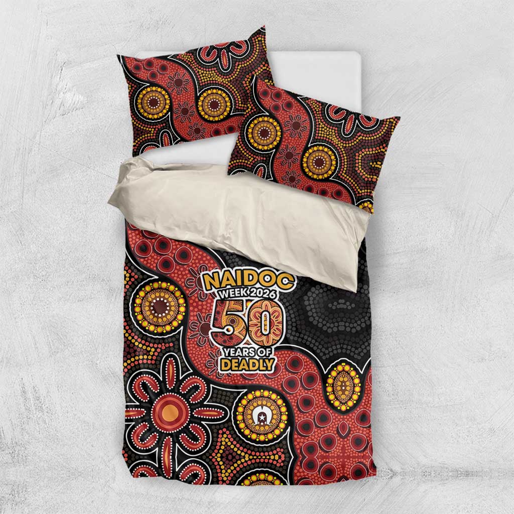 NAIDOC Week 2026 Bedding Set 50 Years of Deadly Indigenous Pride