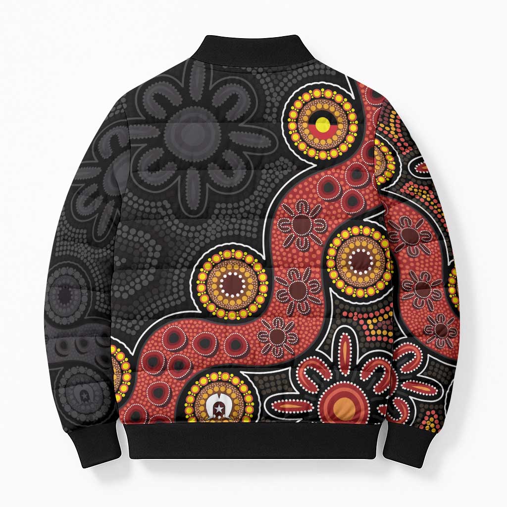 NAIDOC Week 2026 Bomber Puffer Jacket 50 Years of Deadly Indigenous Pride