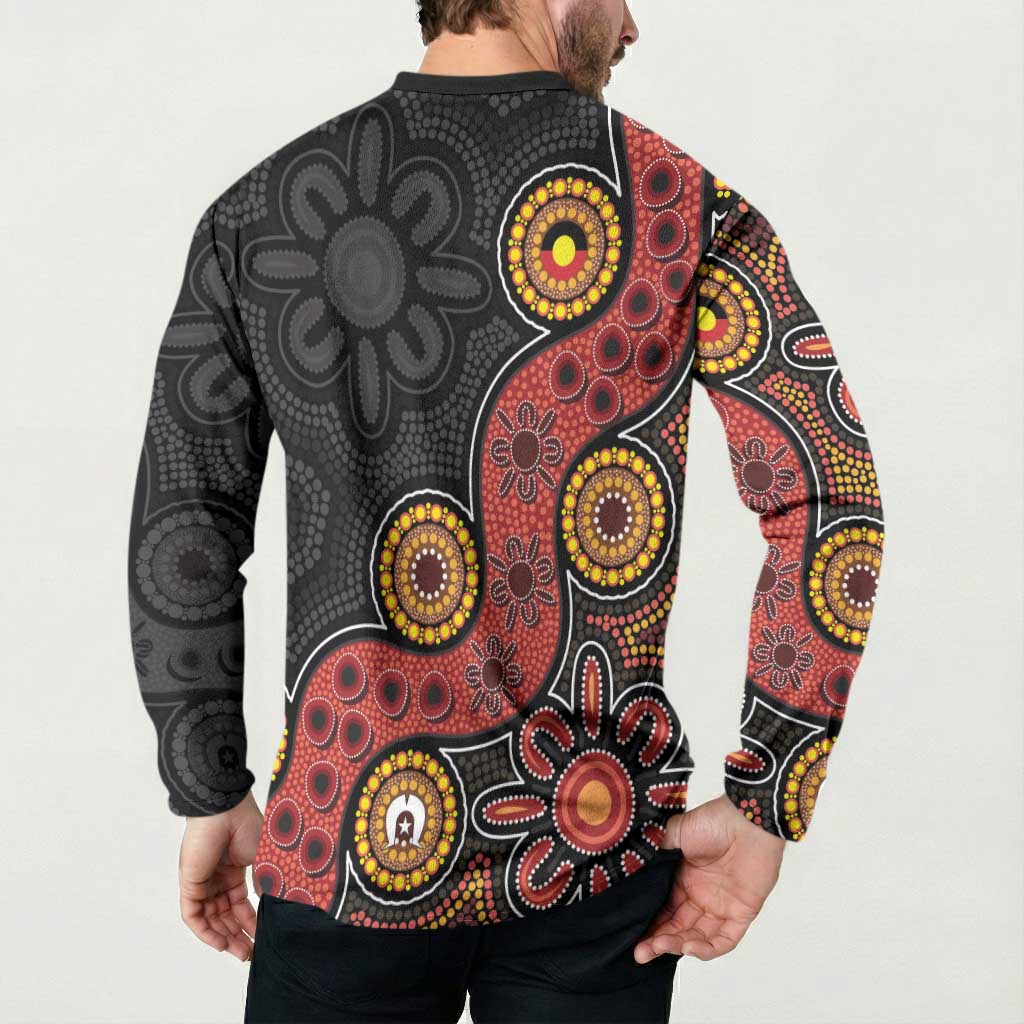 NAIDOC Week 2026 Button Sweatshirt 50 Years of Deadly Indigenous Pride
