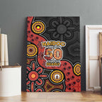 NAIDOC Week 2026 Canvas Wall Art 50 Years of Deadly Indigenous Pride