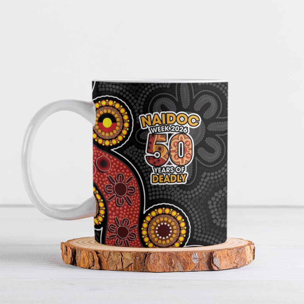 NAIDOC Week 2026 Ceramic Mug 50 Years of Deadly Indigenous Pride