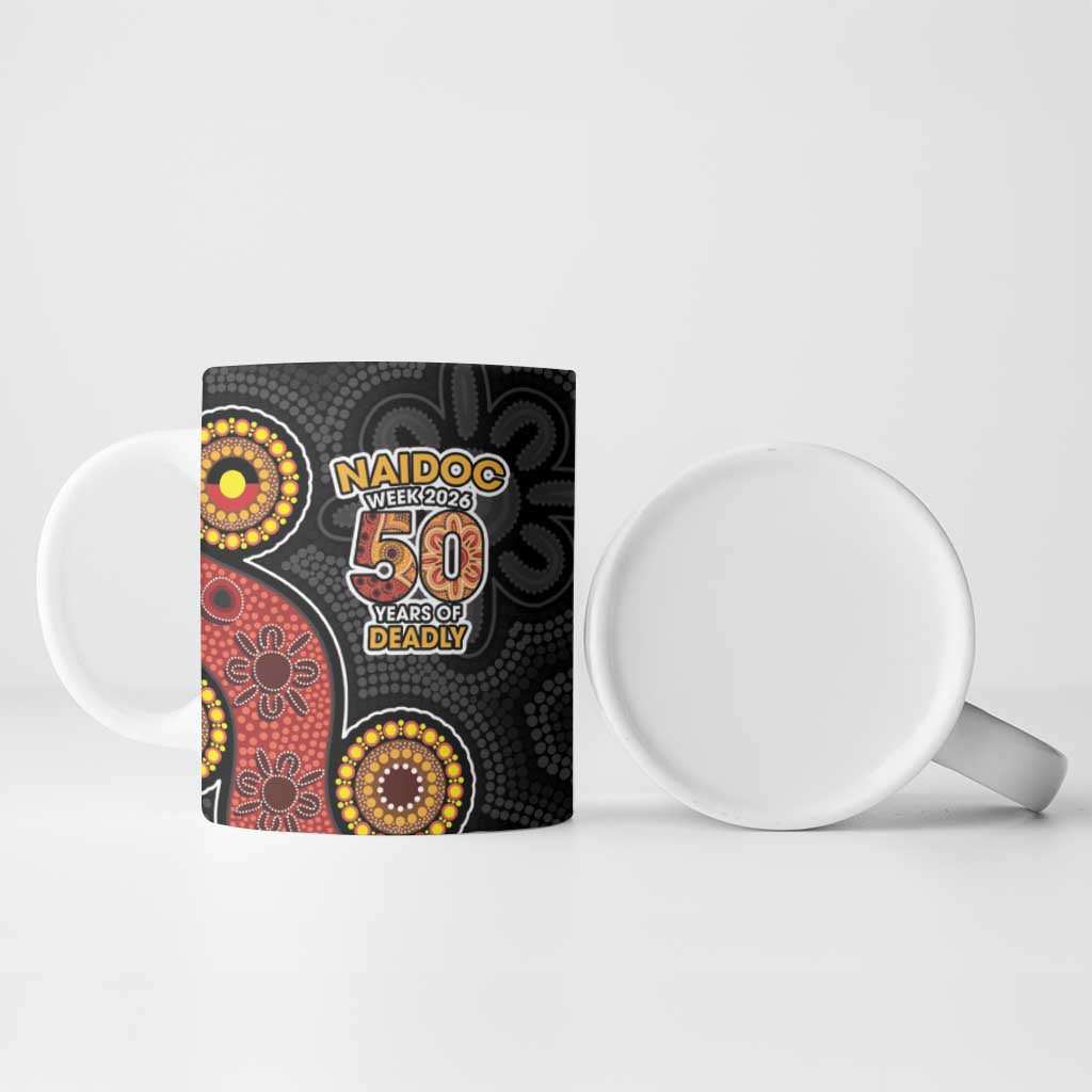 NAIDOC Week 2026 Ceramic Mug 50 Years of Deadly Indigenous Pride