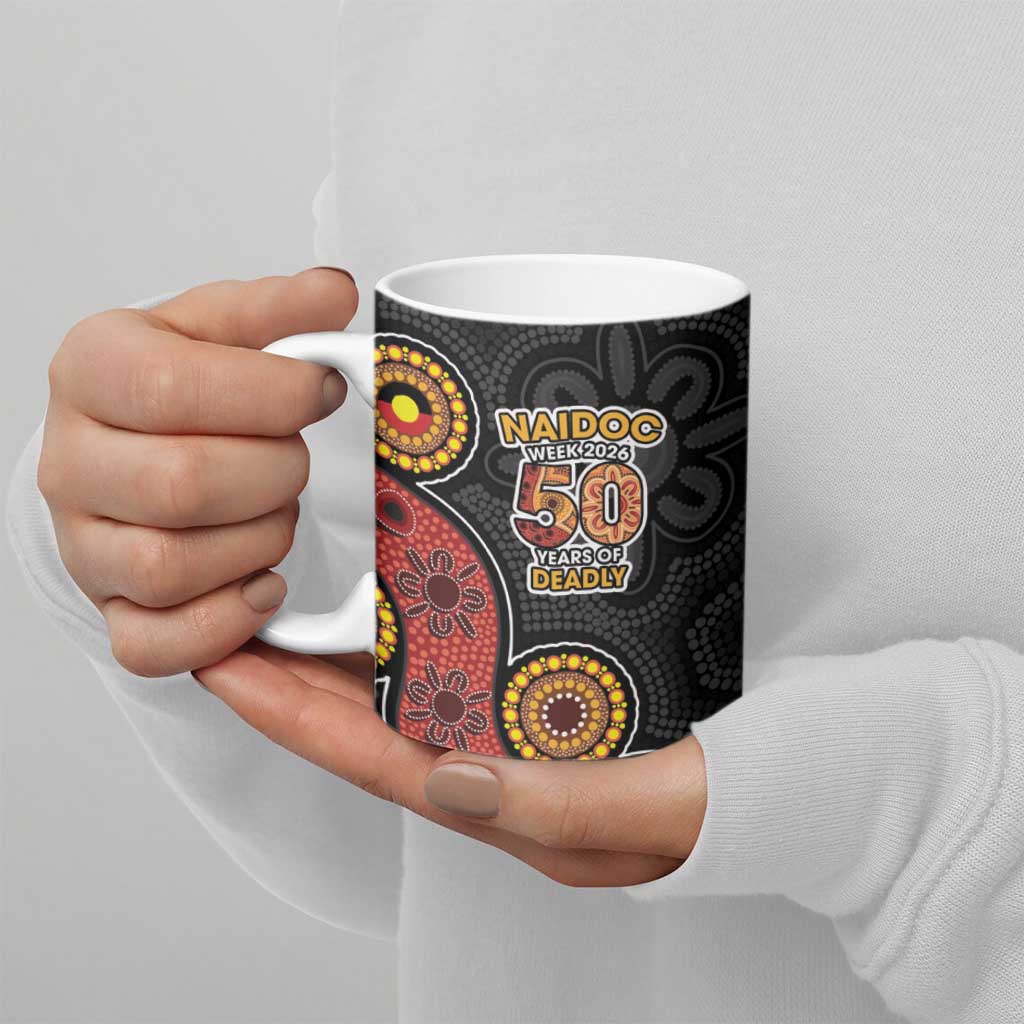 NAIDOC Week 2026 Ceramic Mug 50 Years of Deadly Indigenous Pride