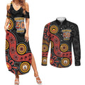 NAIDOC Week 2026 Couples Matching Summer Maxi Dress and Long Sleeve Button Shirt 50 Years of Deadly Indigenous Pride