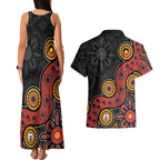 NAIDOC Week 2026 Couples Matching Tank Maxi Dress and Hawaiian Shirt 50 Years of Deadly Indigenous Pride