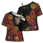 NAIDOC Week 2026 Cross Shoulder Shirt 50 Years of Deadly Indigenous Pride