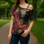 NAIDOC Week 2026 Cross Shoulder Shirt 50 Years of Deadly Indigenous Pride