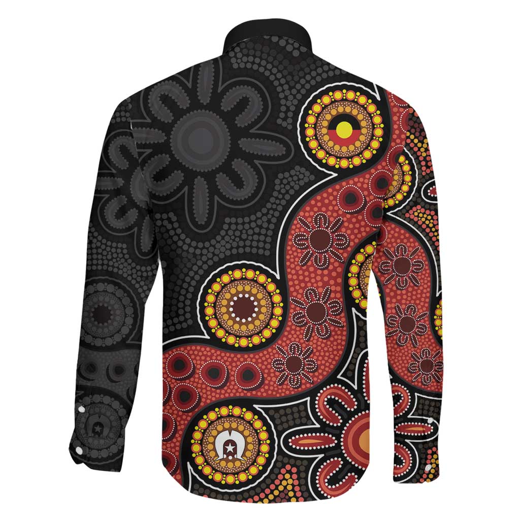 NAIDOC Week 2026 Family Matching Long Sleeve Bodycon Dress and Hawaiian Shirt 50 Years of Deadly Indigenous Pride