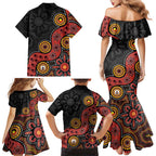 NAIDOC Week 2026 Family Matching Mermaid Dress and Hawaiian Shirt 50 Years of Deadly Indigenous Pride