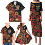NAIDOC Week 2026 Family Matching Puletasi and Hawaiian Shirt 50 Years of Deadly Indigenous Pride