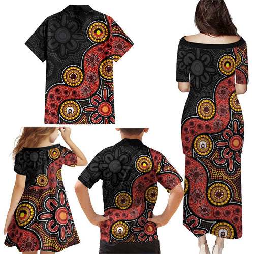 NAIDOC Week 2026 Family Matching Puletasi and Hawaiian Shirt 50 Years of Deadly Indigenous Pride