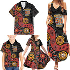 NAIDOC Week 2026 Family Matching Summer Maxi Dress and Hawaiian Shirt 50 Years of Deadly Indigenous Pride
