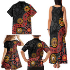 NAIDOC Week 2026 Family Matching Tank Maxi Dress and Hawaiian Shirt 50 Years of Deadly Indigenous Pride
