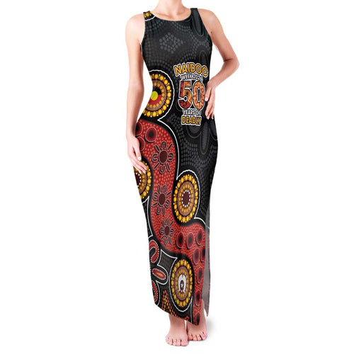 NAIDOC Week 2026 Family Matching Tank Maxi Dress and Hawaiian Shirt 50 Years of Deadly Indigenous Pride