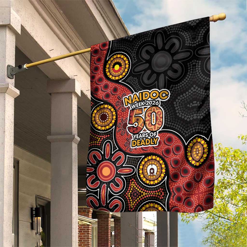 NAIDOC Week 2026 Garden Flag 50 Years of Deadly Indigenous Pride