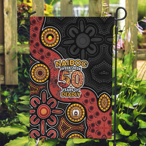 NAIDOC Week 2026 Garden Flag 50 Years of Deadly Indigenous Pride