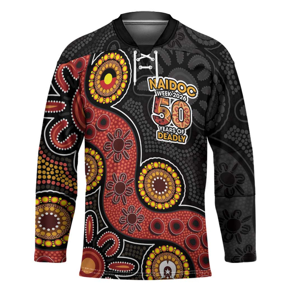 NAIDOC Week 2026 Hockey Jersey 50 Years of Deadly Indigenous Pride