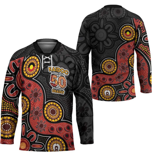 NAIDOC Week 2026 Hockey Jersey 50 Years of Deadly Indigenous Pride