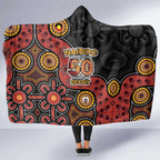 NAIDOC Week 2026 Hooded Blanket 50 Years of Deadly Indigenous Pride