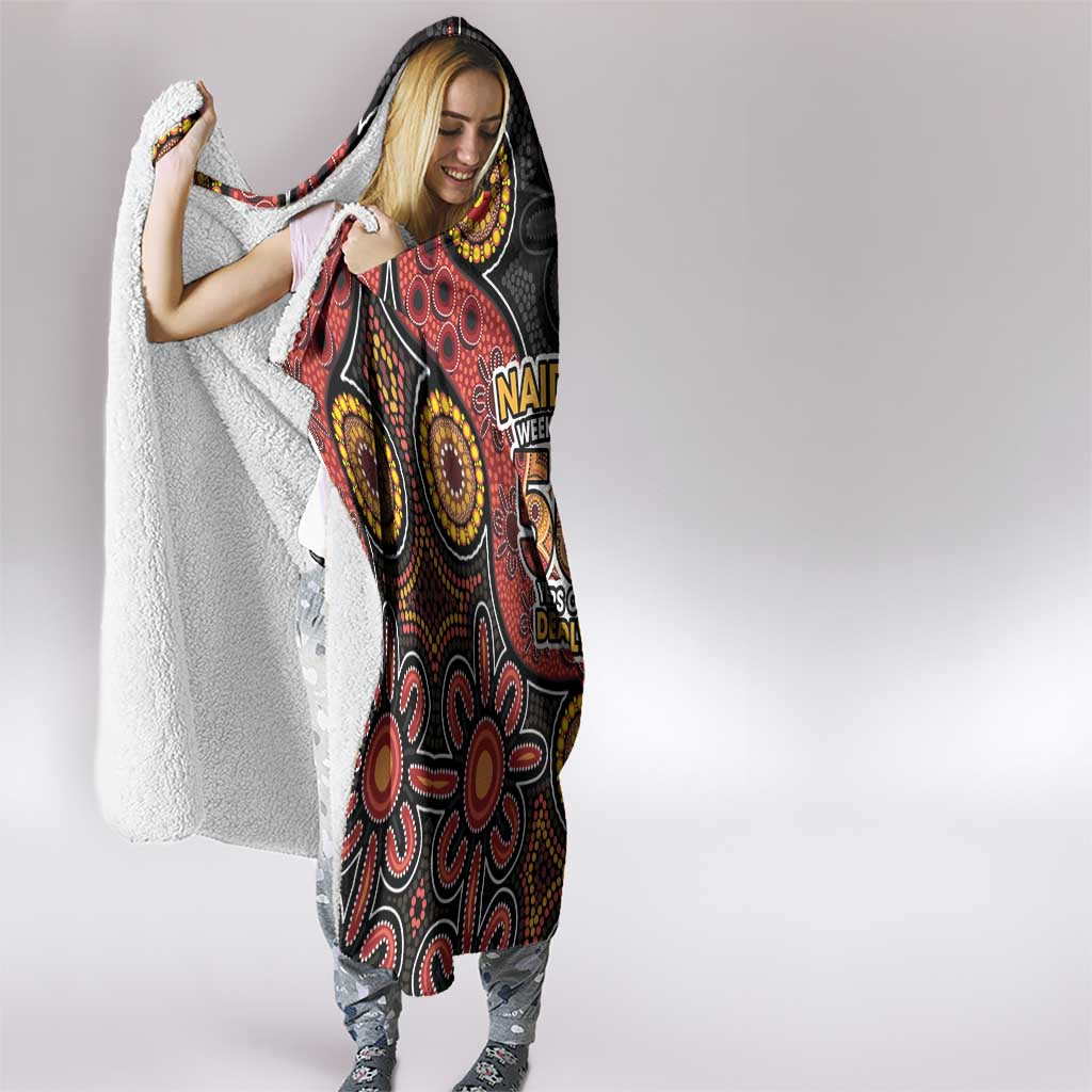 NAIDOC Week 2026 Hooded Blanket 50 Years of Deadly Indigenous Pride
