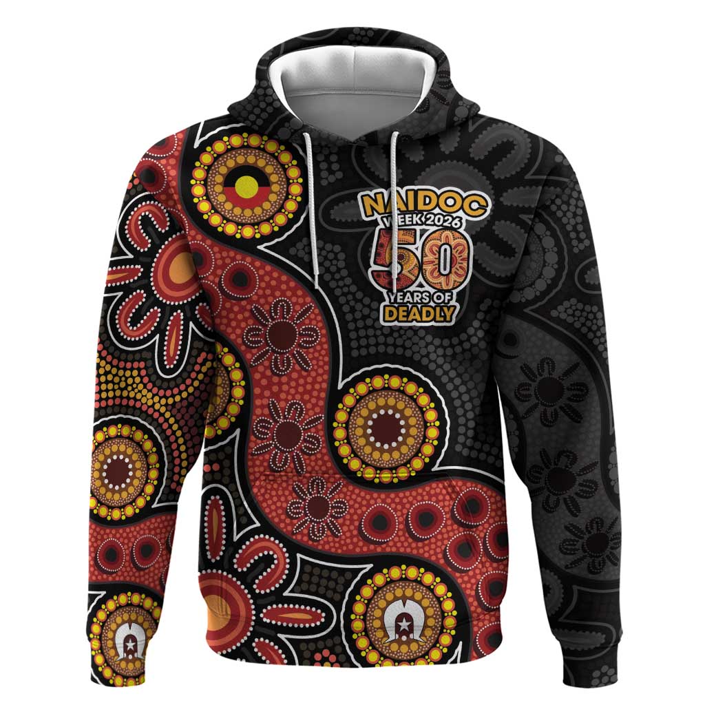 NAIDOC Week 2026 Hoodie 50 Years of Deadly Indigenous Pride
