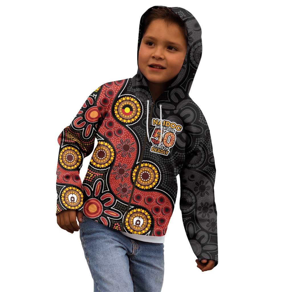 NAIDOC Week 2026 Kid Hoodie 50 Years of Deadly Indigenous Pride