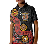 NAIDOC Week 2026 Kid Polo Shirt 50 Years of Deadly Indigenous Pride