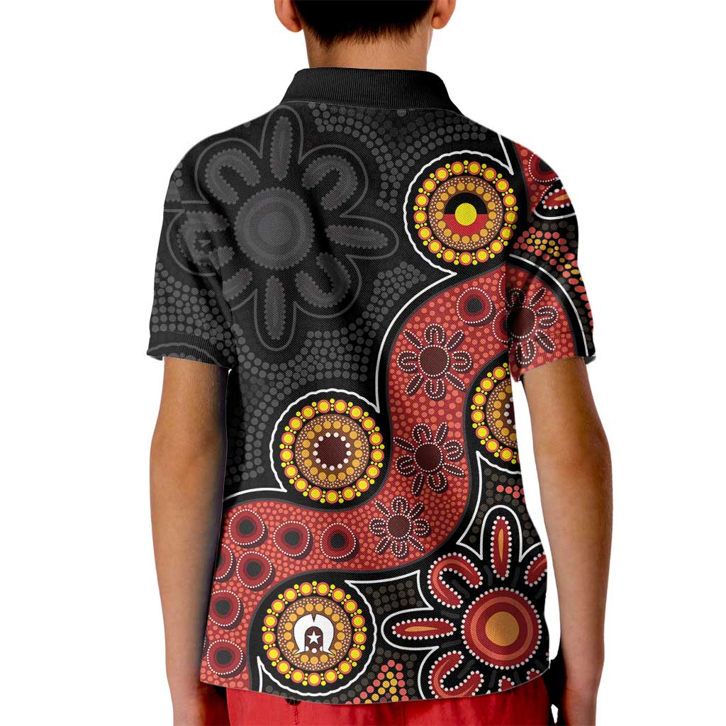 NAIDOC Week 2026 Kid Polo Shirt 50 Years of Deadly Indigenous Pride