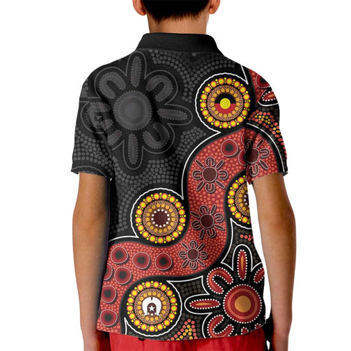 NAIDOC Week 2026 Kid Polo Shirt 50 Years of Deadly Indigenous Pride