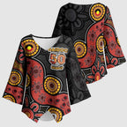 NAIDOC Week 2026 Kimono Sleeve Blouse 50 Years of Deadly Indigenous Pride