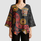 NAIDOC Week 2026 Kimono Sleeve Blouse 50 Years of Deadly Indigenous Pride
