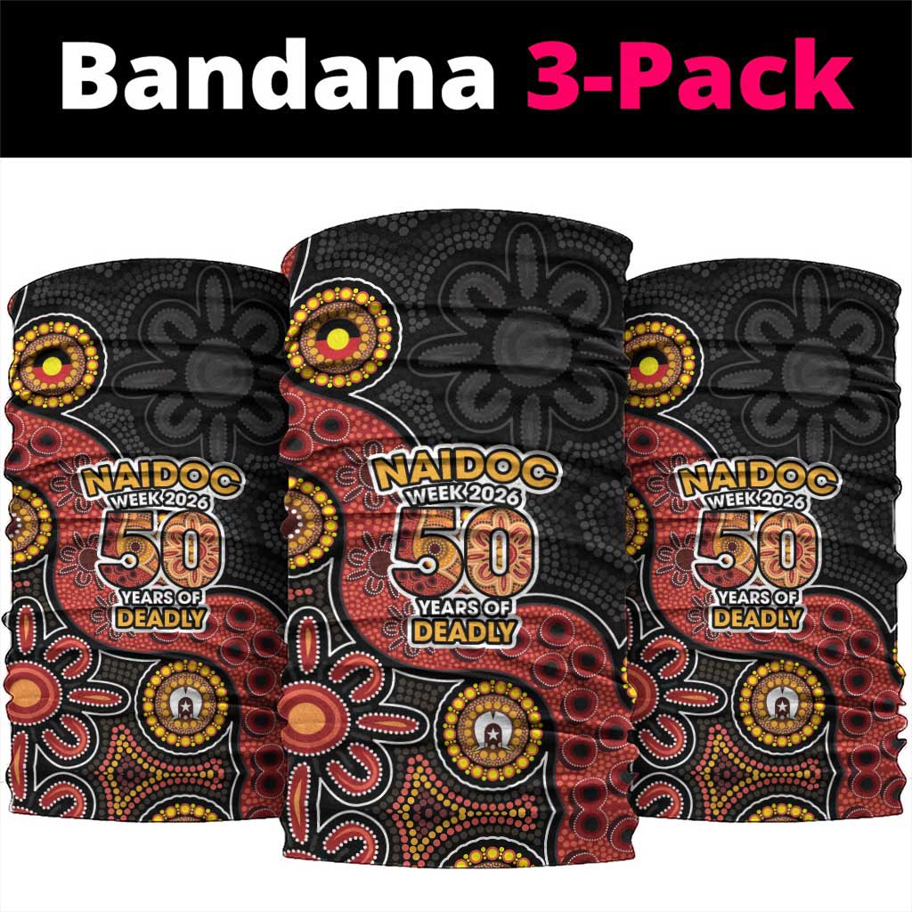 NAIDOC Week 2026 Neck Gaiter 50 Years of Deadly Indigenous Pride