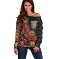 NAIDOC Week 2026 Off Shoulder Sweater 50 Years of Deadly Indigenous Pride