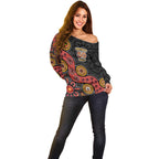 NAIDOC Week 2026 Off Shoulder Sweater 50 Years of Deadly Indigenous Pride