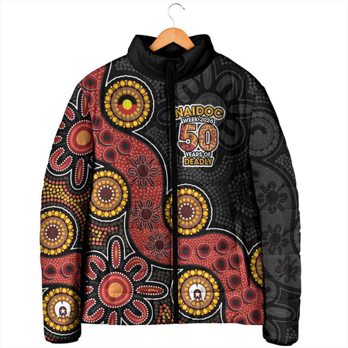 NAIDOC Week 2026 Padded Jacket 50 Years of Deadly Indigenous Pride