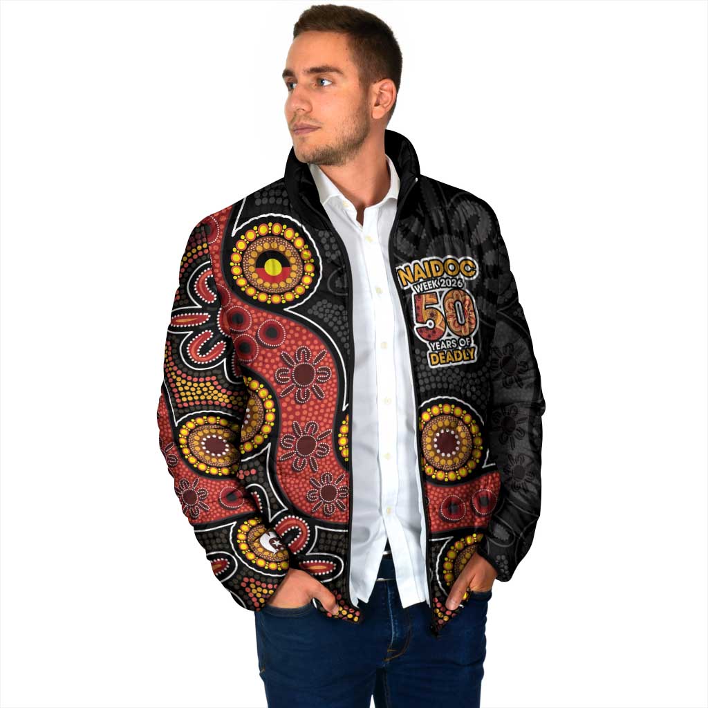 NAIDOC Week 2026 Padded Jacket 50 Years of Deadly Indigenous Pride