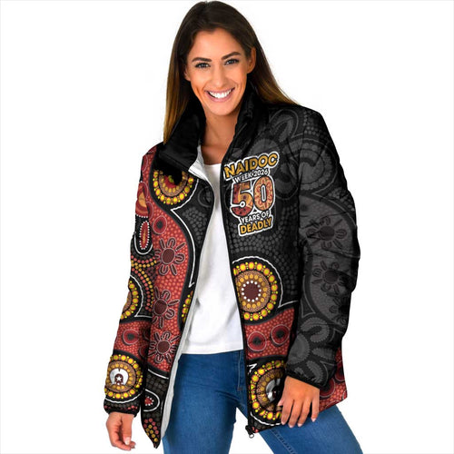 NAIDOC Week 2026 Padded Jacket 50 Years of Deadly Indigenous Pride