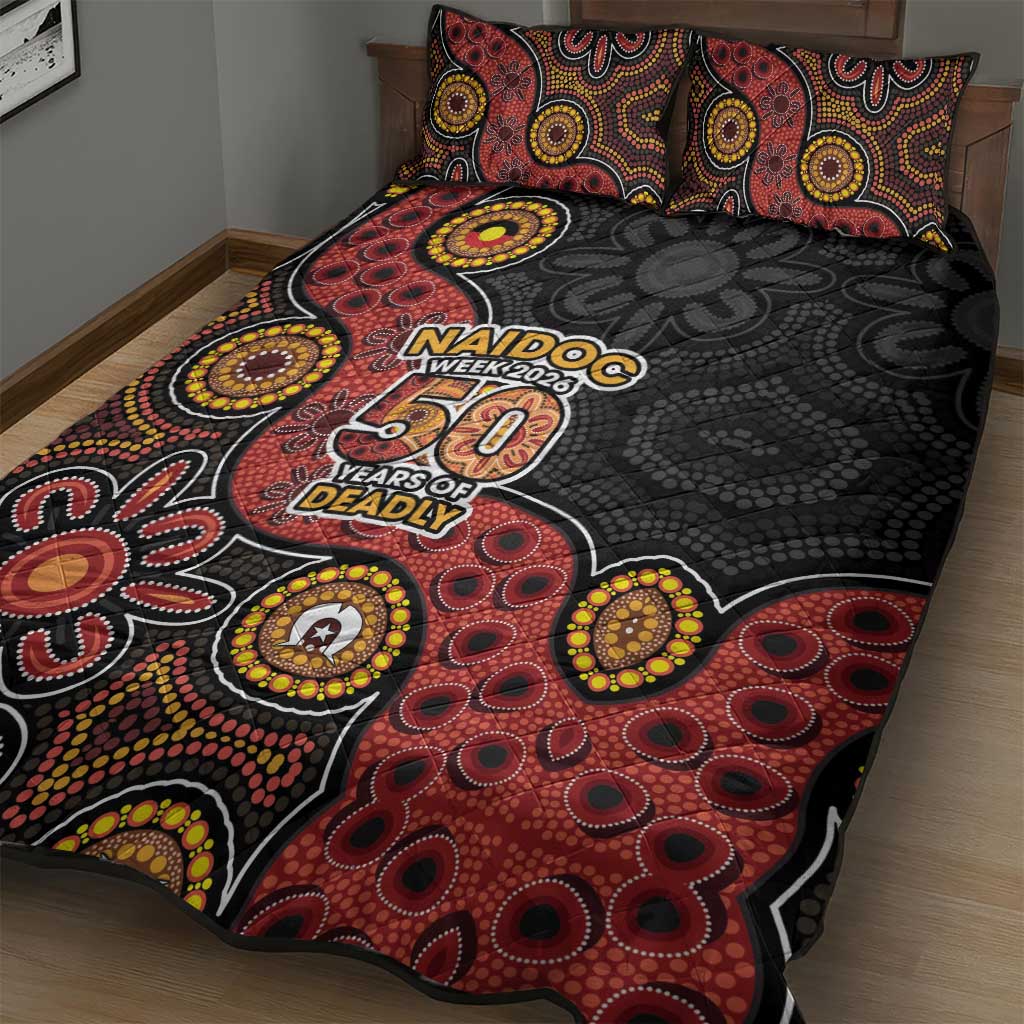 NAIDOC Week 2026 Quilt Bed Set 50 Years of Deadly Indigenous Pride
