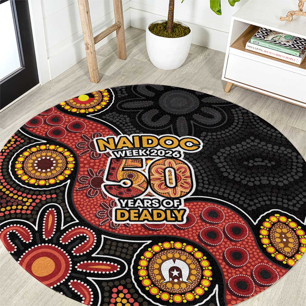 NAIDOC Week 2026 Round Carpet 50 Years of Deadly Indigenous Pride