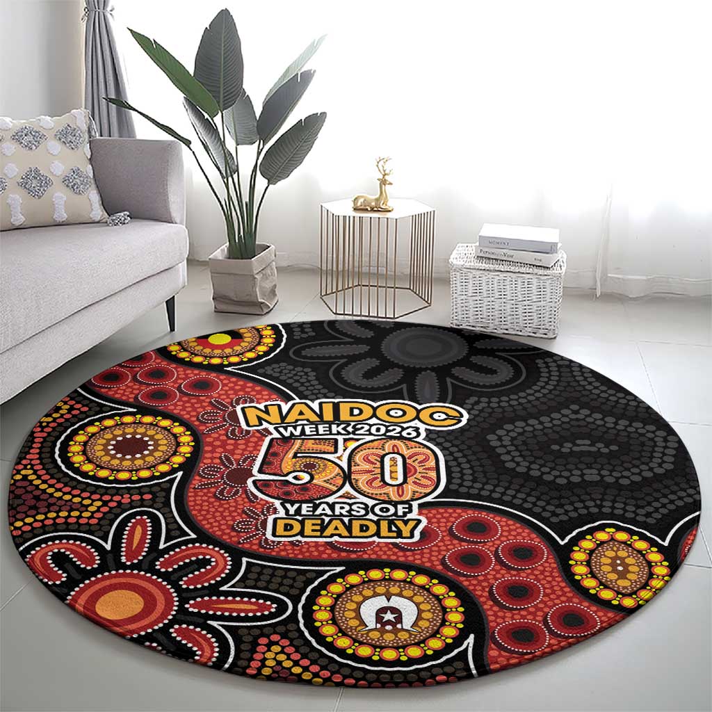 NAIDOC Week 2026 Round Carpet 50 Years of Deadly Indigenous Pride