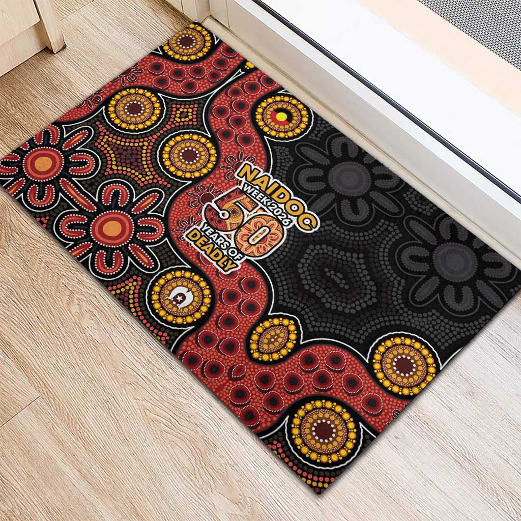 NAIDOC Week 2026 Rubber Doormat 50 Years of Deadly Indigenous Pride