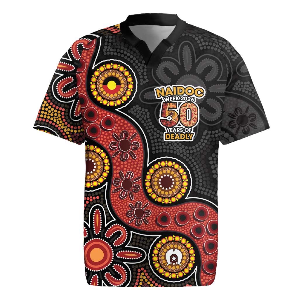 NAIDOC Week 2026 Rugby Jersey 50 Years of Deadly Indigenous Pride