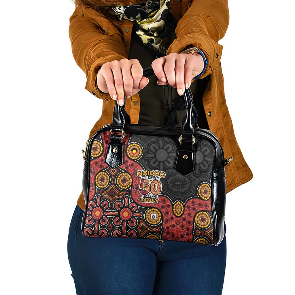 NAIDOC Week 2026 Shoulder Handbag 50 Years of Deadly Indigenous Pride