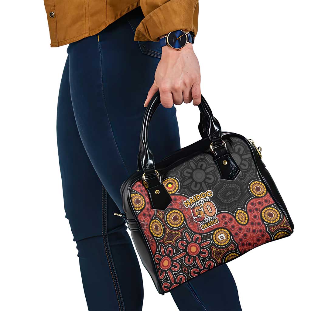 NAIDOC Week 2026 Shoulder Handbag 50 Years of Deadly Indigenous Pride