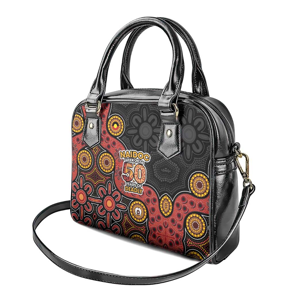 NAIDOC Week 2026 Shoulder Handbag 50 Years of Deadly Indigenous Pride