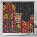 NAIDOC Week 2026 Shower Curtain 50 Years of Deadly Indigenous Pride