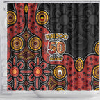 NAIDOC Week 2026 Shower Curtain 50 Years of Deadly Indigenous Pride