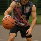 NAIDOC Week 2026 Sleeveless Hoodie 50 Years of Deadly Indigenous Pride