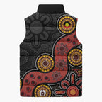 NAIDOC Week 2026 Sleeveless Puffer Jacket 50 Years of Deadly Indigenous Pride